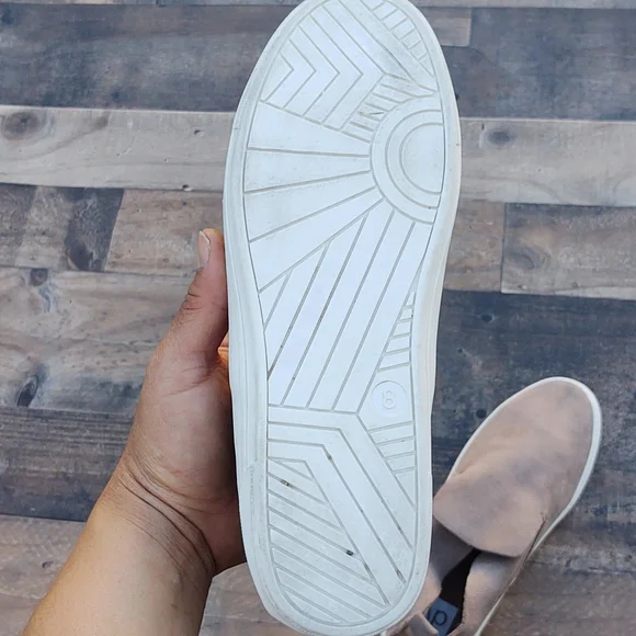 DV By Dolce Vida Roselyn Suede High Top Sneakers Chukka style pull on sz 8 women - Picture 11 of 15